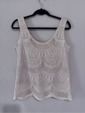 Damianou
Metallic Gold Fringed Two Piece‎ Pant Set Size M